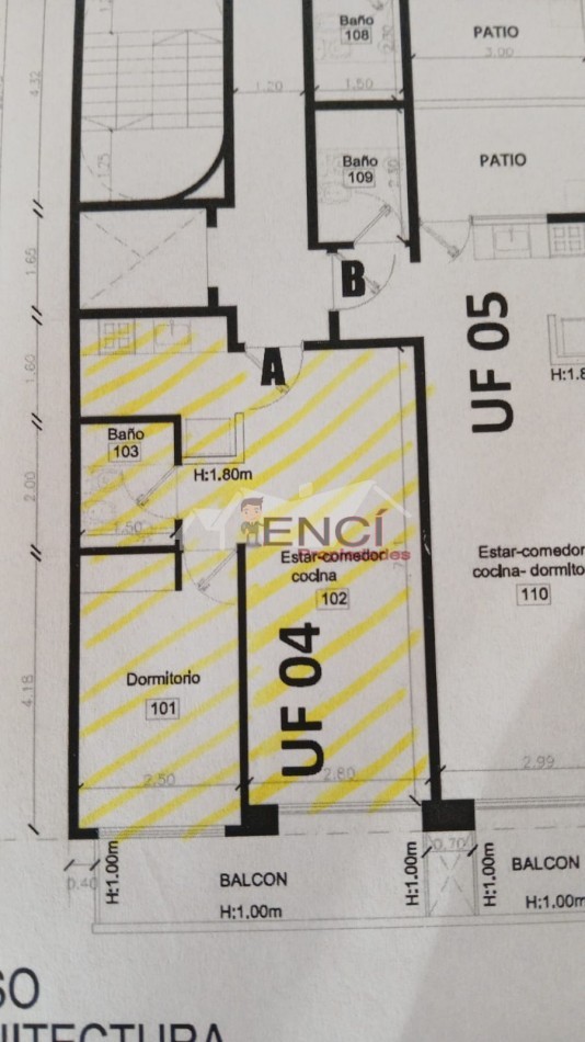 VENTA DEPARTAMENTO 2 AMBIENTES MATADEROS